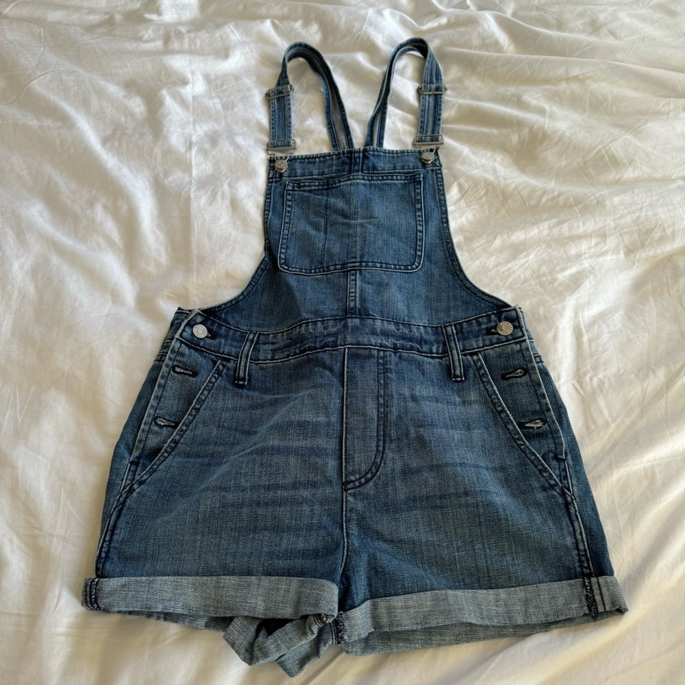 Madewell short overalls